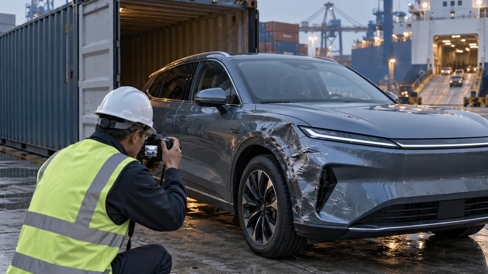 Chinese EV Shipping Damage: Preserve Claim Evidence