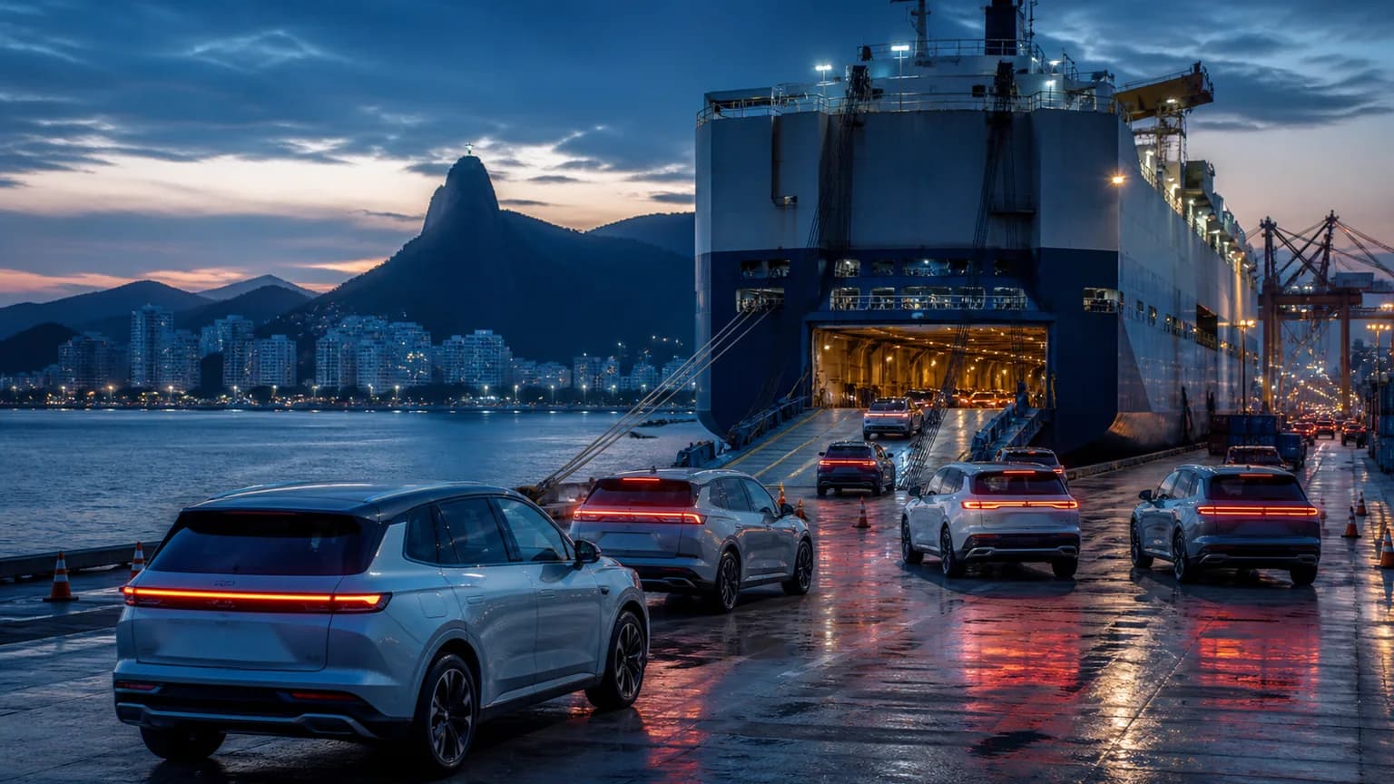 Brazil Leads Chinese EV Import Growth: 398% Surge in Early 2026