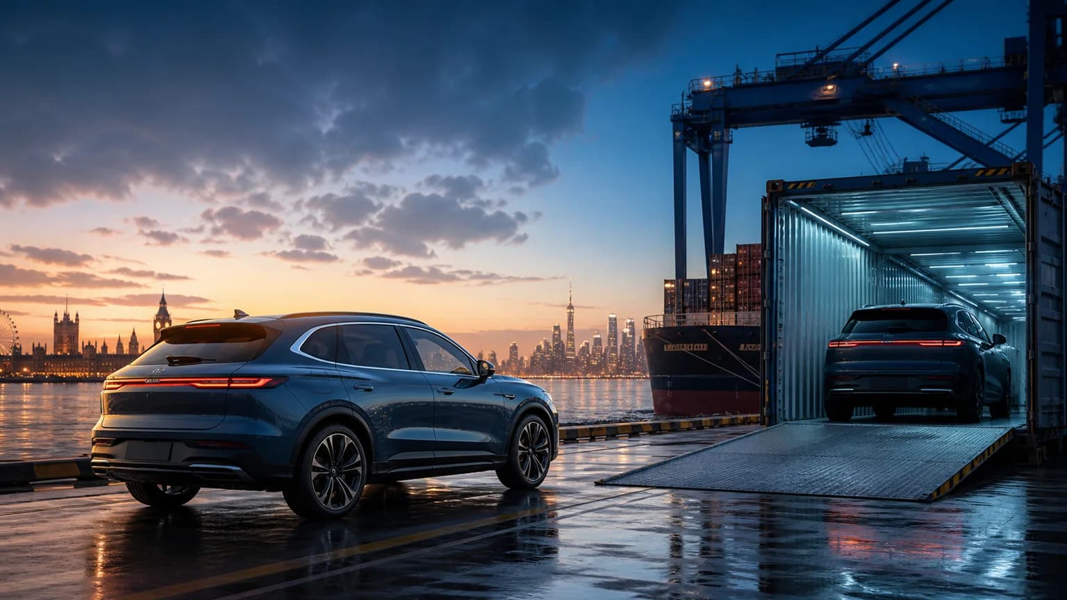 UK and UAE Emerge as Key Markets for Chinese EV Exports